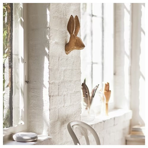 IKEA HAGGMISPEL Wall decoration, rabbit/brass-colour | IKEA Wall accents | IKEA Frames & pictures | Eachdaykart