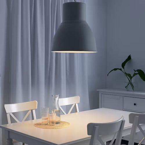 IKEA HEKTAR Pendant lamp, dark grey, 47 cm (19 ") | IKEA ceiling lights | Eachdaykart
