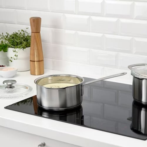 IKEA HEMKOMST 7-piece cookware set, stainless steel | IKEA Pots & sauce pans | Eachdaykart