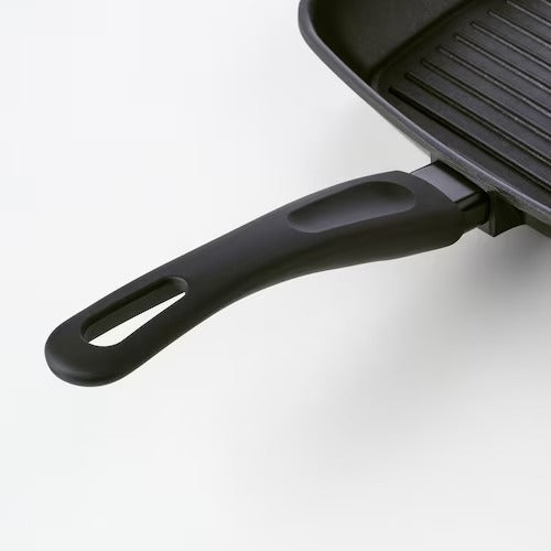 IKEA HEMLAGAD Grill pan, black | IKEA Grill pans | IKEA Frying Pans & Woks | Eachdaykart