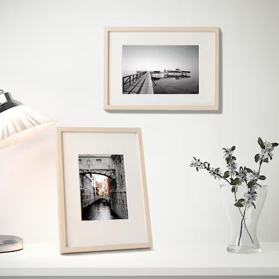 IKEA HOVSTA Frame, birch effect | IKEA Picture & photo frames | IKEA Frames & pictures | Eachdaykart