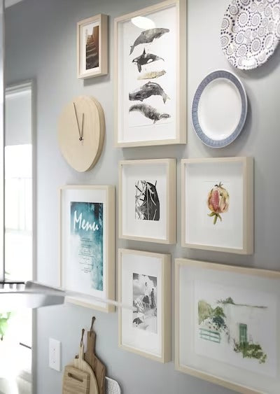 IKEA HOVSTA Frame, birch effect | IKEA Picture & photo frames | IKEA Frames & pictures | Eachdaykart