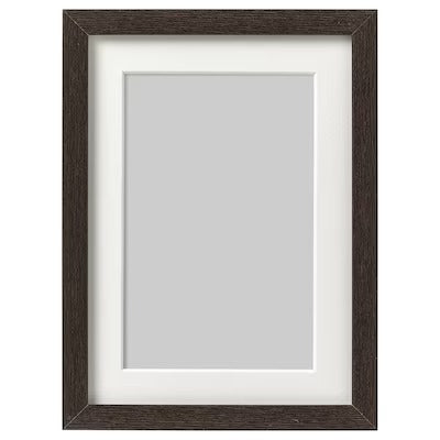 IKEA HOVSTA Frame, dark brown | IKEA Picture & photo frames | IKEA Frames & pictures | Eachdaykart