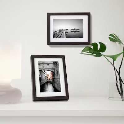 IKEA HOVSTA Frame, dark brown | IKEA Picture & photo frames | IKEA Frames & pictures | Eachdaykart