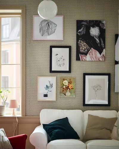 IKEA HOVSTA Frame, dark brown | IKEA Picture & photo frames | IKEA Frames & pictures | Eachdaykart