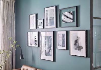 IKEA HOVSTA Frame, dark brown | IKEA Picture & photo frames | IKEA Frames & pictures | Eachdaykart