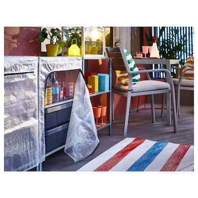 IKEA HYLLIS Shelving unit with cover, transparent | IKEA Growing accessories | IKEA Plants & flowers | IKEA Decoration | Eachdaykart