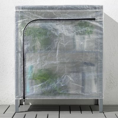 IKEA HYLLIS Shelving unit with cover, transparent | IKEA Growing accessories | IKEA Plants & flowers | IKEA Decoration | Eachdaykart