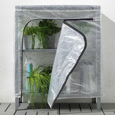 IKEA HYLLIS Shelving unit with cover, transparent | IKEA Growing accessories | IKEA Plants & flowers | IKEA Decoration | Eachdaykart