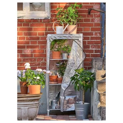 IKEA HYLLIS Shelving unit with cover, transparent | IKEA Growing accessories | IKEA Plants & flowers | IKEA Decoration | Eachdaykart