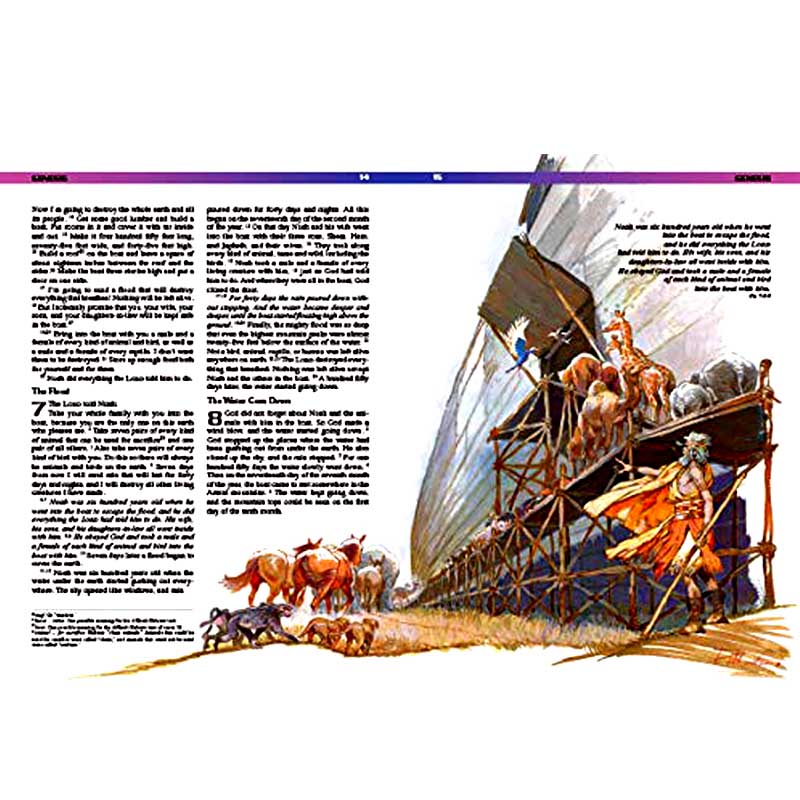 The Illustrated Bible - The Bible for Children  -King James Version (English) by Bible Society of India