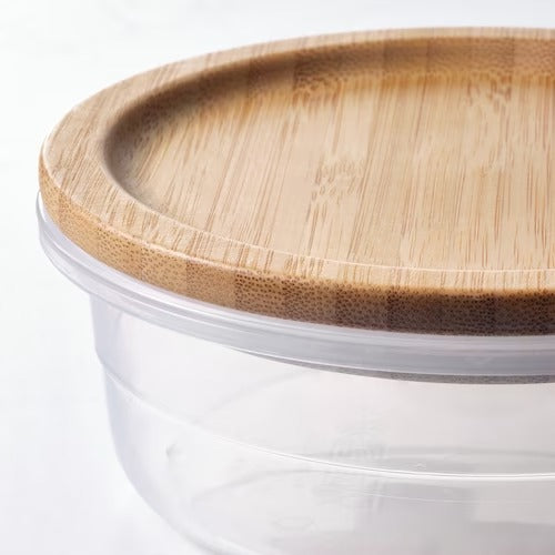 IKEA 365+ Food container, round/plastic | Food containers | Storage & organisation | Eachdaykart