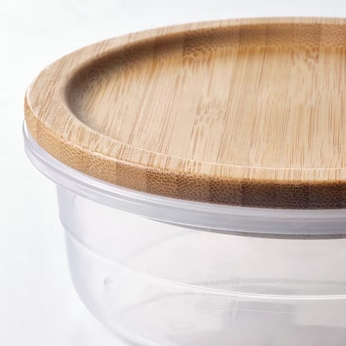 IKEA 365+ Food container, round/plastic | Food containers | Storage & organisation | Eachdaykart