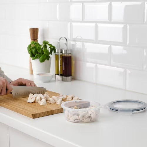 IKEA 365+ Food container, round/plastic | Food containers | Storage & organisation | Eachdaykart