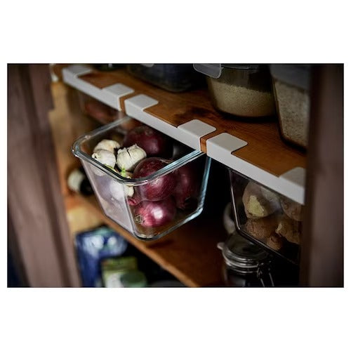 IKEA 365+ Food container, square/glass | Food containers | Storage & organisation | Eachdaykart