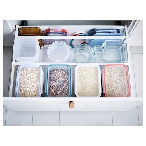 IKEA 365+ Food container, square/plastic | Food containers | Storage & organisation | Eachdaykart