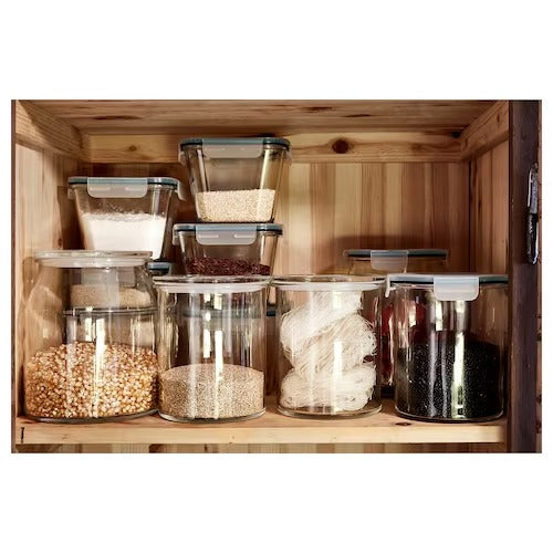 IKEA 365+ Jar with lid, glass | Food containers | Storage & organisation | Eachdaykart