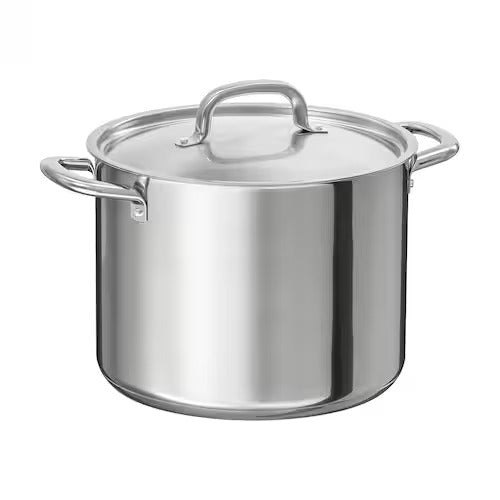 IKEA 365+ Pot with lid, stainless steel | IKEA Pots & sauce pans | Eachdaykart