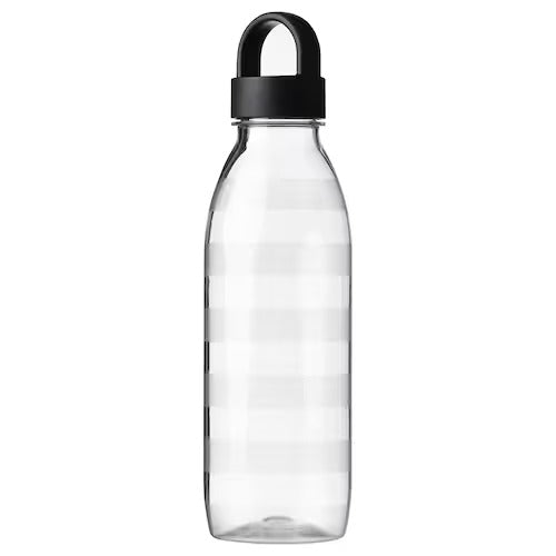 IKEA 365+ Water bottle, striped/dark grey | Water bottle & travel mugs | Storage & organisation | Eachdaykart