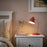 IKEA ISNALEN LED work lamp, RED/brass-colour | IKEA Children's lighting | Eachdaykart