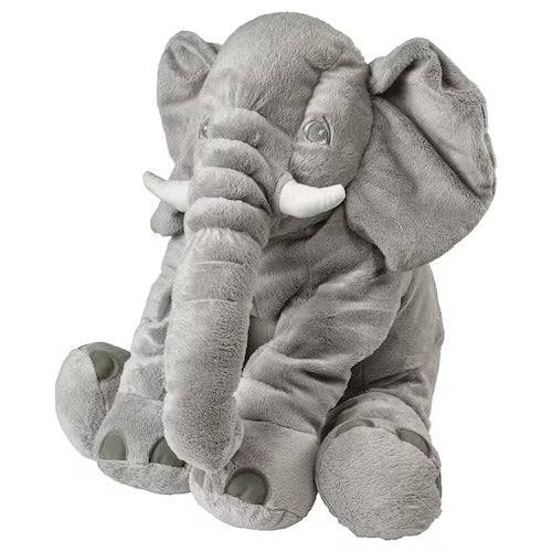 IKEA JATTESTOR Soft toy, elephant/grey | IKEA Toys | Eachdaykart