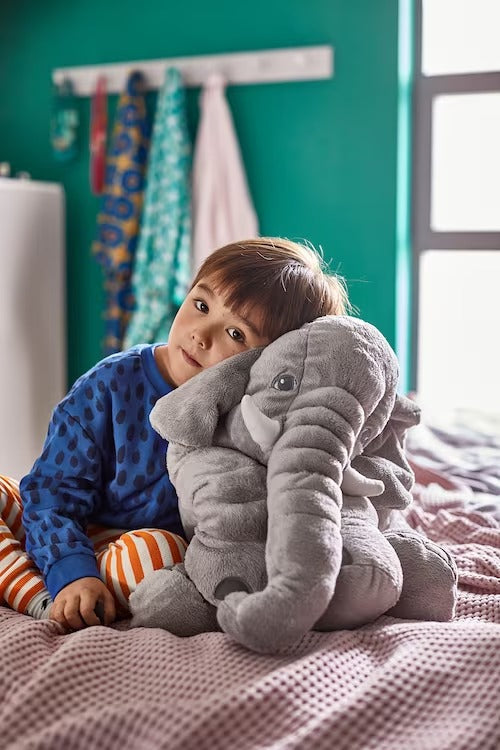 IKEA JATTESTOR Soft toy, elephant/grey | IKEA Toys | Eachdaykart