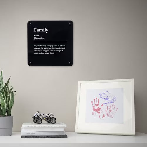 IKEA KANGSLEBODA Wall decoration, family | IKEA Wall accents | IKEA Frames & pictures | Eachdaykart