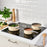 IKEA KAVALKAD Saucepan, set of 3, grey/light beige | IKEA Pots & sauce pans | Eachdaykart