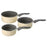 IKEA KAVALKAD Saucepan, set of 3, grey/light beige | IKEA Pots & sauce pans | Eachdaykart