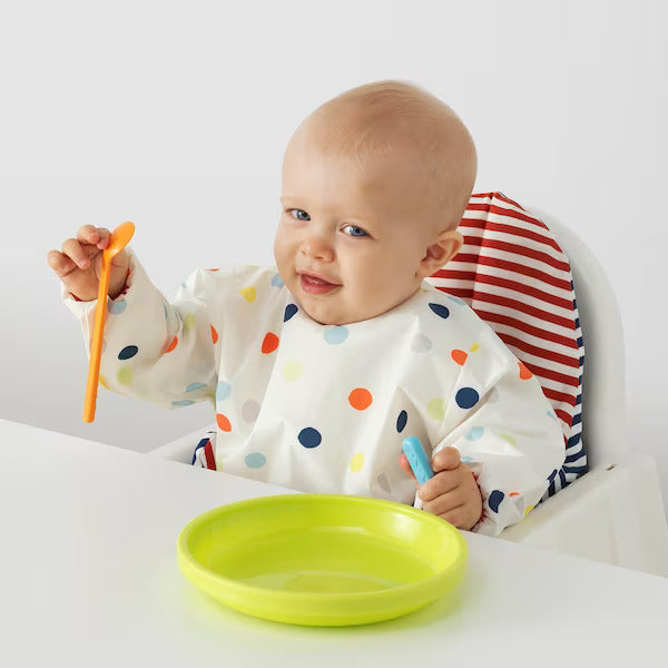 IKEA KLADDIG Bib, multicolour