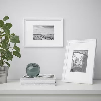 IKEA KNOPPANG Frame, white | IKEA Picture & photo frames | IKEA Frames & pictures | Eachdaykart