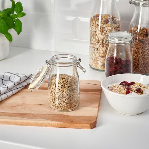 IKEA KORKEN Bottle shaped jar with lid | Jars & tins | Storage & organisation | Eachdaykart