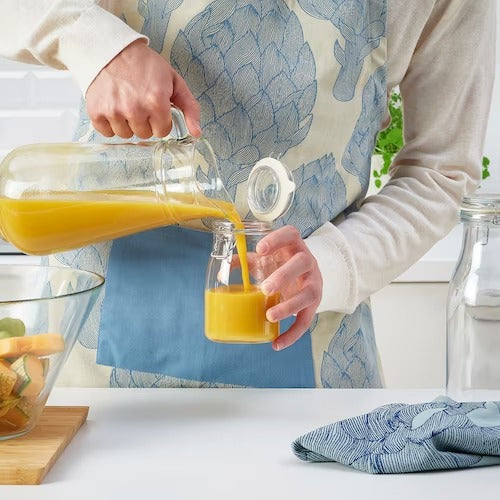 IKEA KORKEN Bottle shaped jar with lid | Jars & tins | Storage & organisation | Eachdaykart