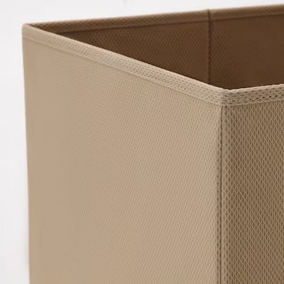 IKEA KOSINGEN Box, beige | IKEA Paper & media boxes | IKEA Storage boxes & baskets | IKEA Small storage & organisers | Eachdaykart