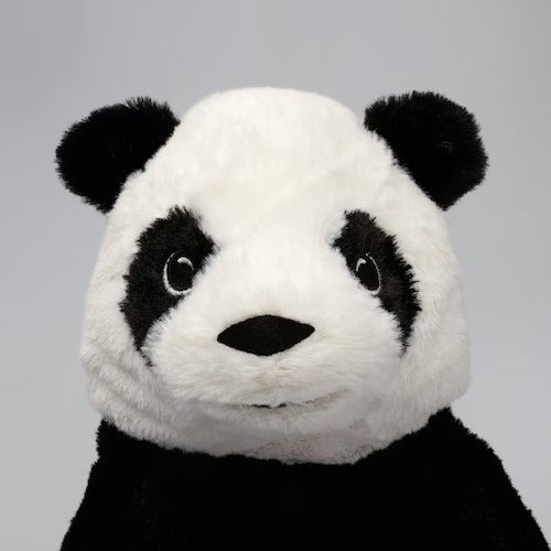 IKEA KRAMIG Soft toy, white/black | IKEA Toys | Eachdaykart