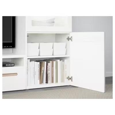 IKEA KUGGIS Box with lid, white | IKEA Paper & media boxes | IKEA Storage boxes & baskets | IKEA Small storage & organisers | Eachdaykart