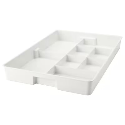 IKEA KUGGIS Insert with 8 compartments, white | IKEA Paper & media boxes | IKEA Storage boxes & baskets | IKEA Small storage & organisers | Eachdaykart