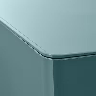 IKEA KUGGIS Storage box with lid, turquoise | IKEA Paper & media boxes | IKEA Storage boxes & baskets | IKEA Small storage & organisers | Eachdaykart