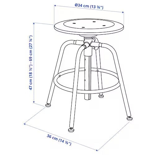 IKEA KULLABERG | IKEA Desk chairs for home | IKEA Desk chairs | Eachdaykart