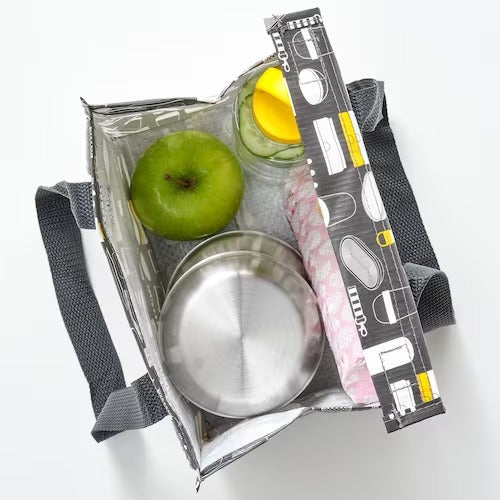 IKEA LATTUGGAD Snack container, set of 2, stainless steel | Food containers | Storage & organisation | Eachdaykart