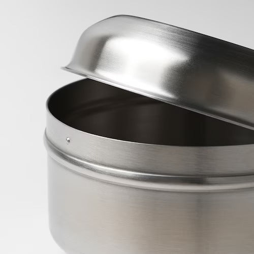 IKEA LATTUGGAD Snack container, set of 2, stainless steel | Food containers | Storage & organisation | Eachdaykart