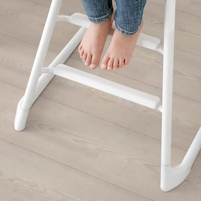 IKEA LANGUR Junior-/Hochstuhl mit Tablett, weiß | IKEA Junior-Esszimmerstühle | IKEA Kinderstühle | Eachdaykart