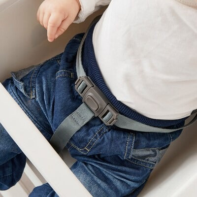 IKEA LANGUR Junior-/Hochstuhl mit Tablett, weiß | IKEA Junior-Esszimmerstühle | IKEA Kinderstühle | Eachdaykart