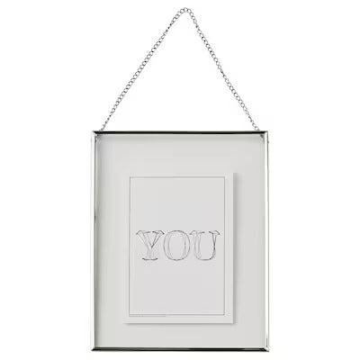 IKEA LERBODA Frame, silver-colour | IKEA Picture & photo frames | IKEA Frames & pictures | Eachdaykart