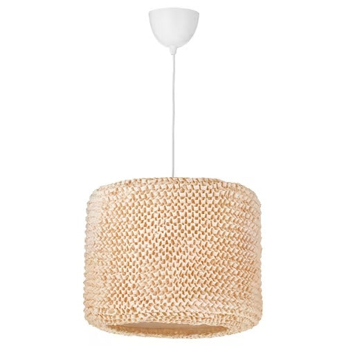 IKEA LERGRYN / HEMMA Pendant lamp, beige/white | IKEA ceiling lights | Eachdaykart