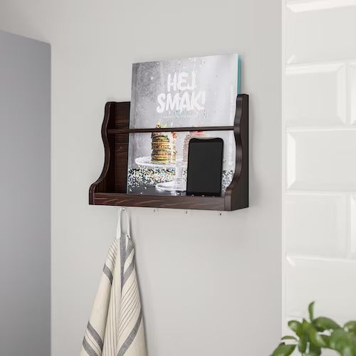 IKEA LEVLA Wand-Organizer, dunkelbraun | IKEA Bilderleisten | IKEA Rahmen &amp; Bilder | Eachdaykart