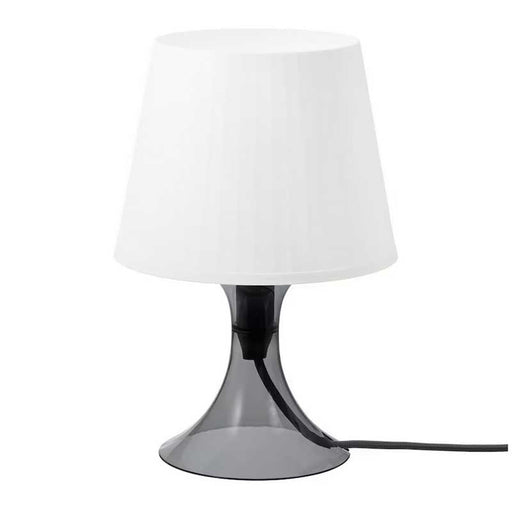 LAMPAN Table lamp, dark grey/white | IKEA | Eachdaykart USA
