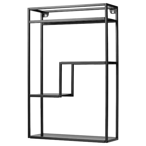 IKEA LINDASEN Display shelf, anthracite | IKEA Picture ledges | IKEA Frames & pictures | Eachdaykart