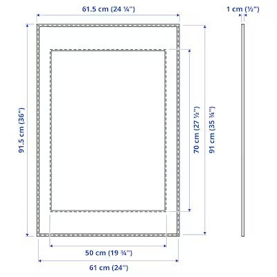IKEA LOMVIKEN Frame, black | IKEA Picture & photo frames | IKEA Frames & pictures | Eachdaykart