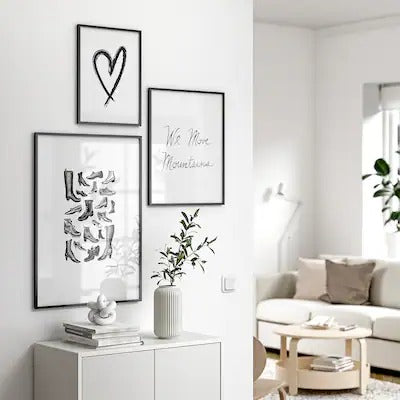IKEA LOMVIKEN Frame, black | IKEA Picture & photo frames | IKEA Frames & pictures | Eachdaykart